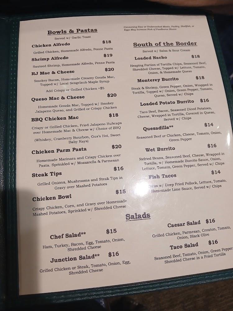 River Junction Menu image 3